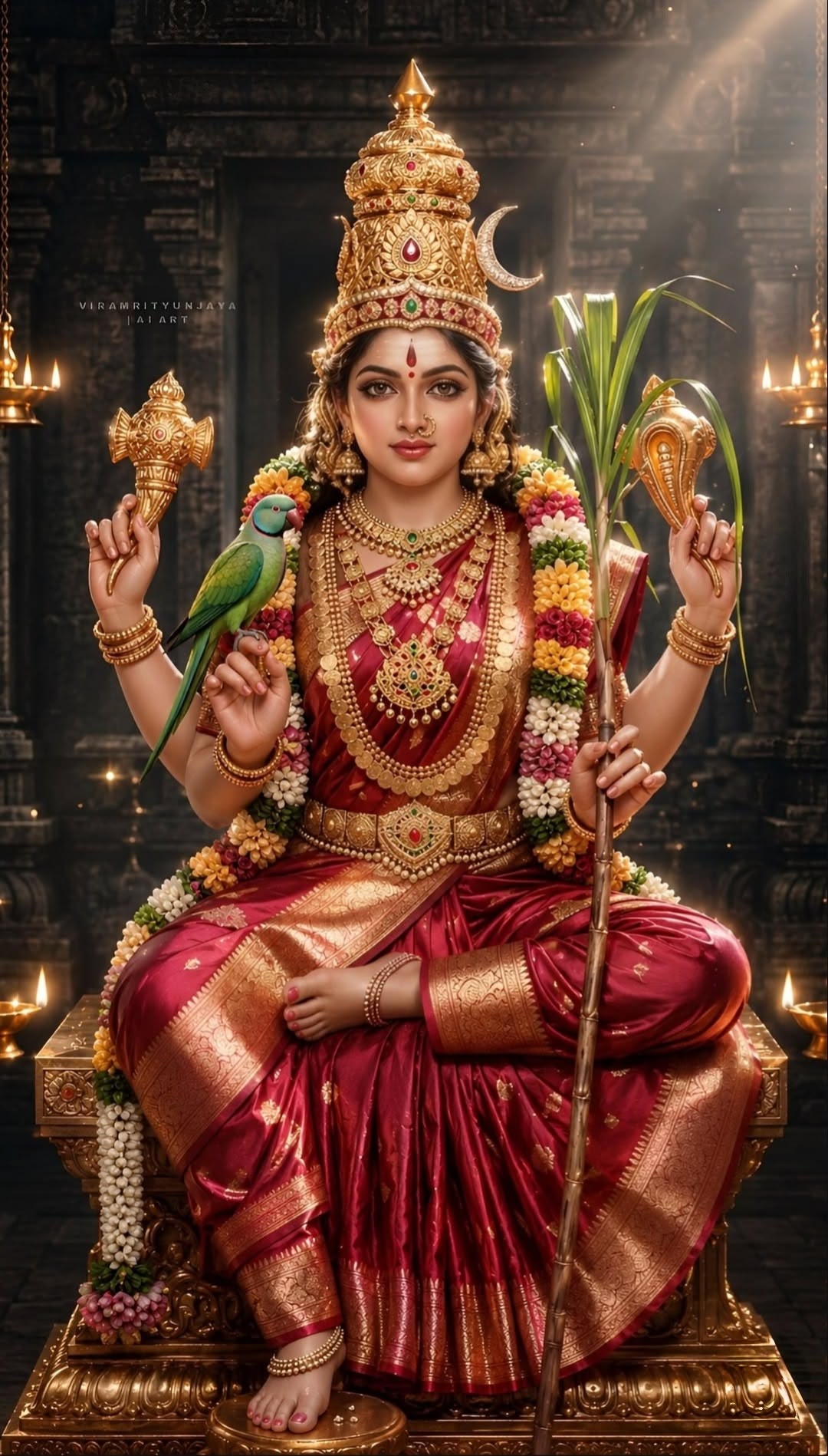శ్రీ కామాక్షీ స్తోత్రం –3 (బ్రహ్మ కృతం)