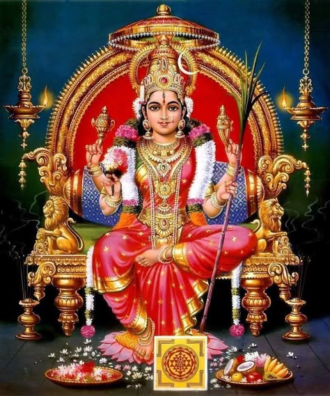 శ్రీ రాజరాజేశ్వర్యష్టకం (అంబాష్టకం)