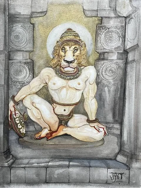 శ్రీ నృసింహ భుజంగ ప్రయాత స్తవః