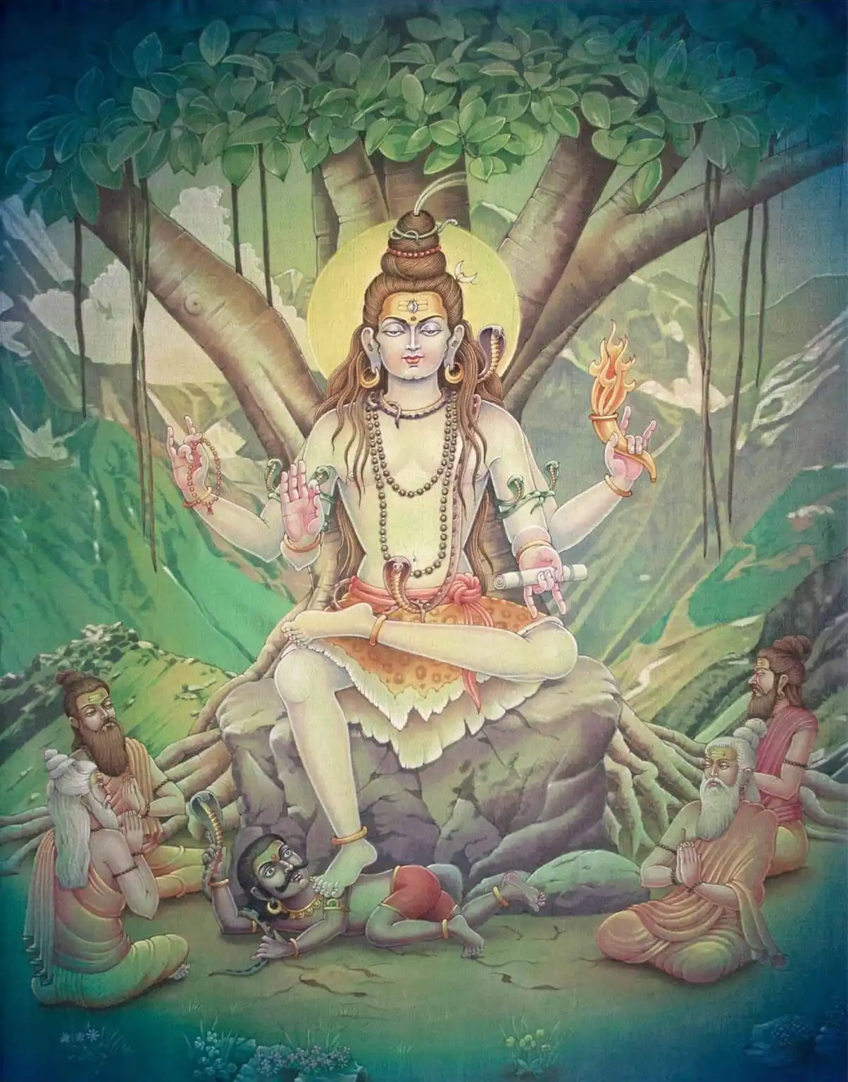 శ్రీ దక్షిణామూర్తి మంత్రార్ణాష్టోత్తరశతనామ స్తోత్రం